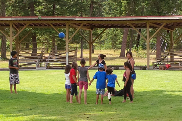 Camp in British Columbia